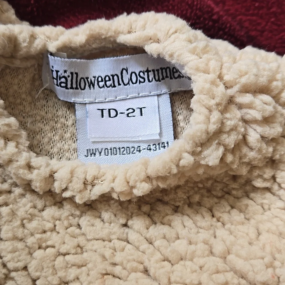 Cream Sheep Kids Costume 18m and 2T - Picture 5 of 7